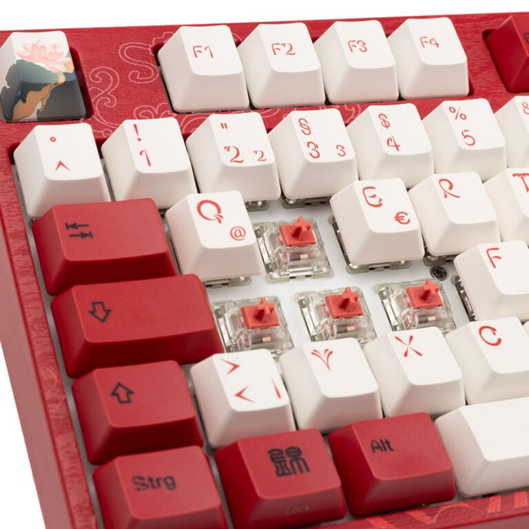 Varmilo VEA109 Koi Gaming Keyboard, MX-Silent-Red, white LED image number 5
