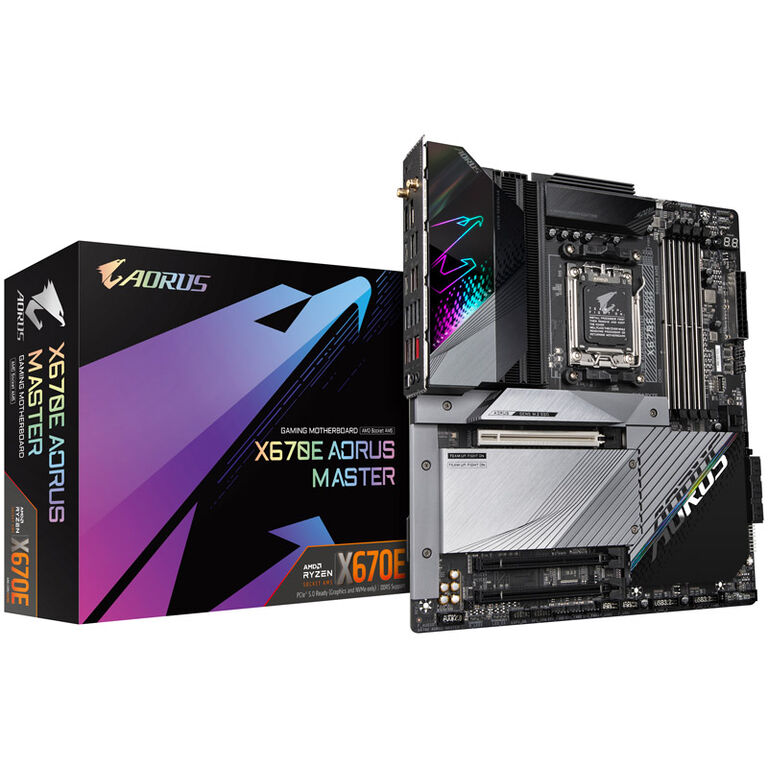 GIGABYTE X670E AORUS Master, AMD X670E motherboard - Socket AM5 image number 0