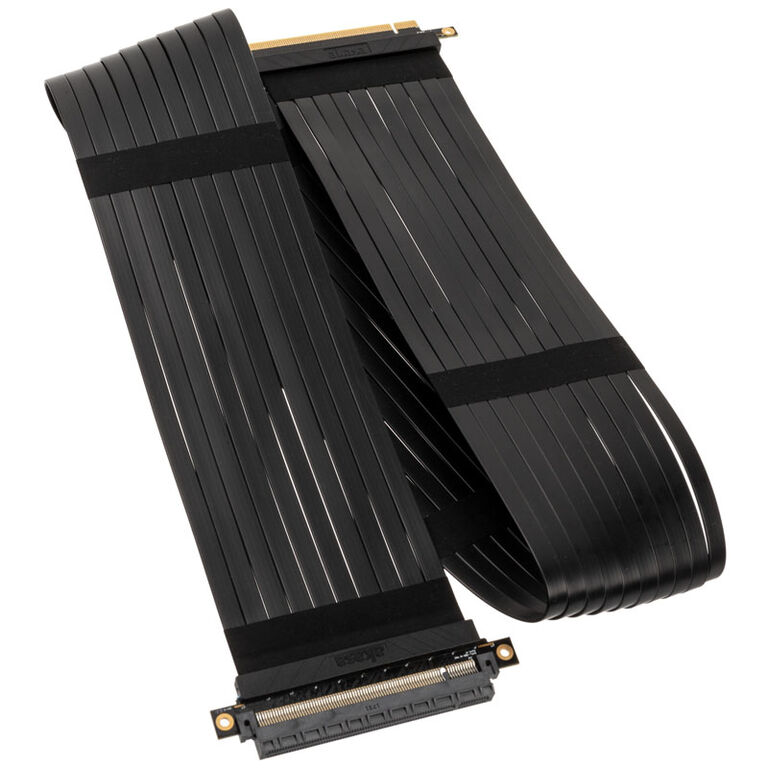 Akasa Riser Black XL, Premium PCIe 3.0 x 16 Riser Cable, 100cm - black image number 0