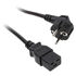 Kolink Premium power cable Schuko to IEC C19 - 1.8m image number null