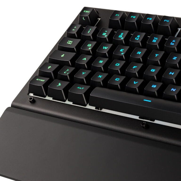 Das Keyboard X50Q, DE Layout, soft tactile Omron - schwarz image number 6