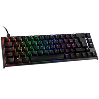 Ducky One 2 SF Gaming Keyboard, MX-Speed-Silver, RGB LED - black, CH layout