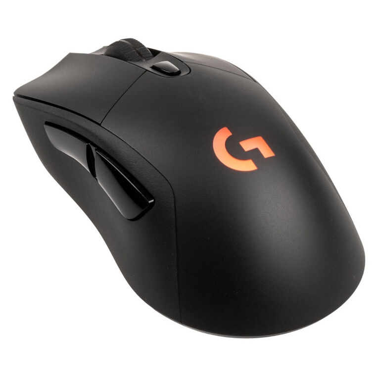 Logitech G703 Hero Lightspeed Gaming Mouse - black image number 0
