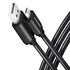 AXAGON BUMM-AM20AB Cable Micro-USB to USB-A 2.0, black - 2m image number null