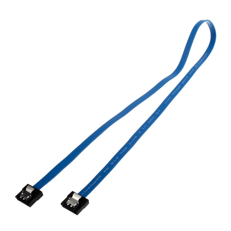 Akasa Proslim SATA 3 Kabel 50cm gerade - blue image number 1