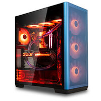 King Mod Systems Gaming PC Red Nebula, AMD Ryzen 7 7800X3D, 4070 Ti, Custom WaKü