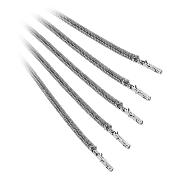 BitFenix Alchemy 2.0 PSU Cable, 5x 60cm - grey image number 1