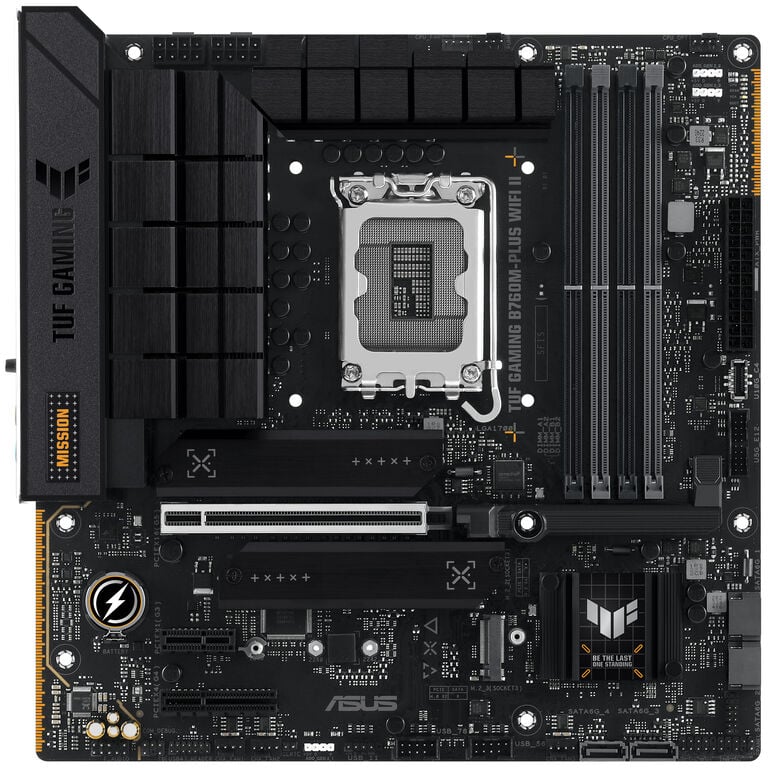 ASUS TUF Gaming B760M-Plus WIFI II, Intel B760 motherboard, Socket 1700, DDR5 image number 1