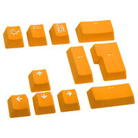 Ducky PBT Double-Shot Keycap Set, orange, 11 Tasten