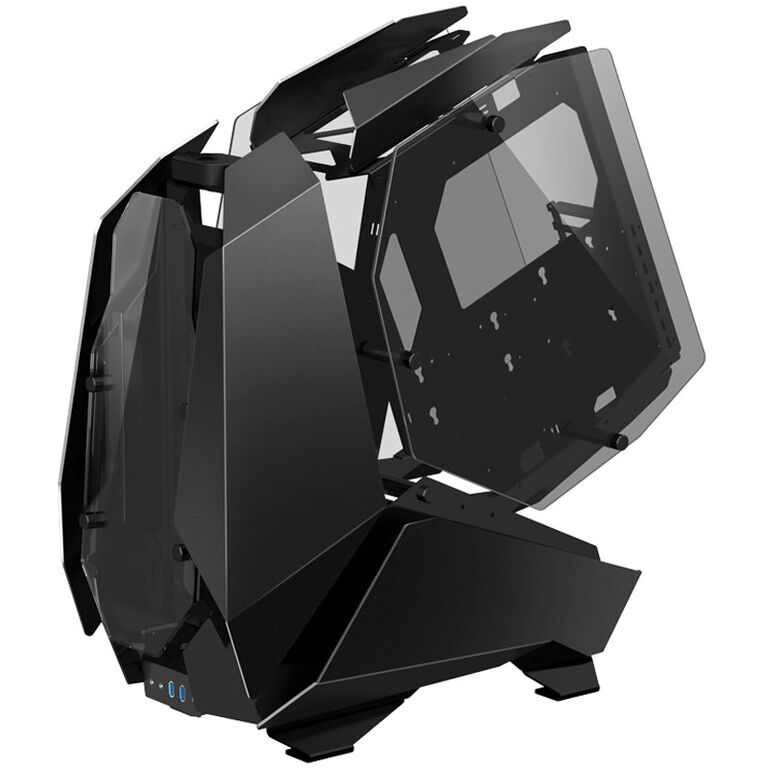 Jonsbo MOD5 Full Tower Showcase, Tempered Glass - black image number 1