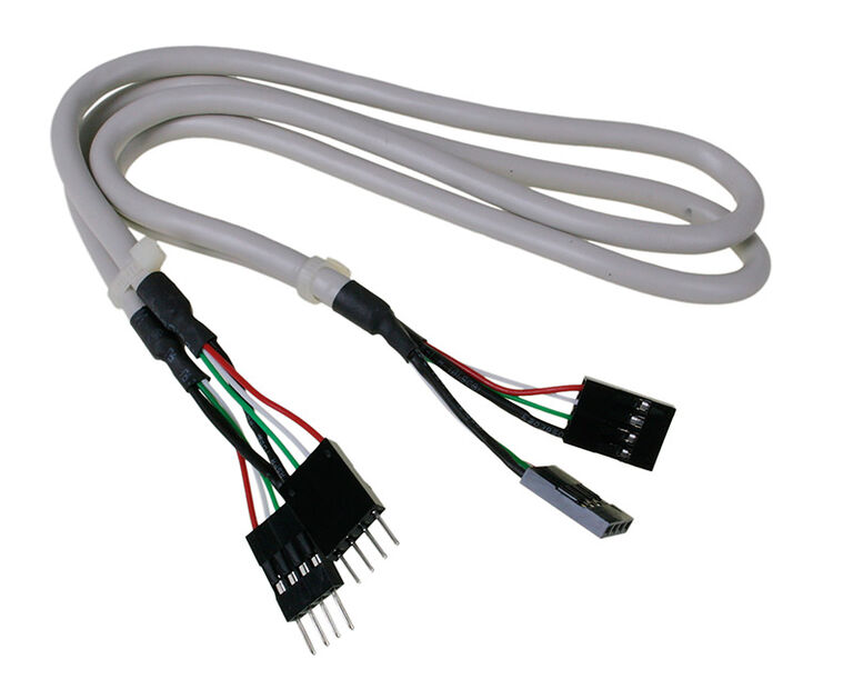 Internal USB 2.0 Extension Cable, 2x30cm image number 0