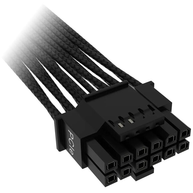 Corsair Premium Sleeved 12+4 Pin PCIe Gen5 12VHPWR 600W - black image number 1