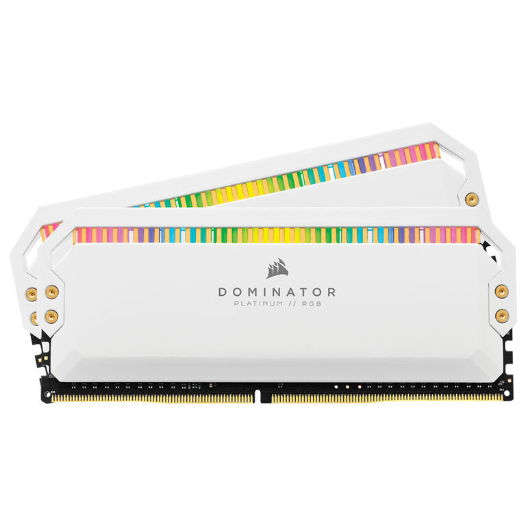 Corsair Dominator Platinum RGB, DDR4-3200, CL16 - 16 GB Dual-Kit, weiß image number 1