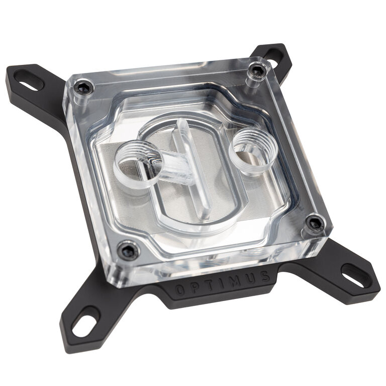 Optimus Foundation CPU Block, Ceramic Bracket, Nickel Cold Plate - black image number 0