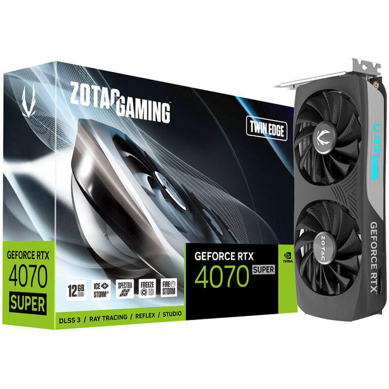 ZOTAC Gaming GeForce RTX 4070 Super Twin Edge, 12288 MB GDDR6X image number 0