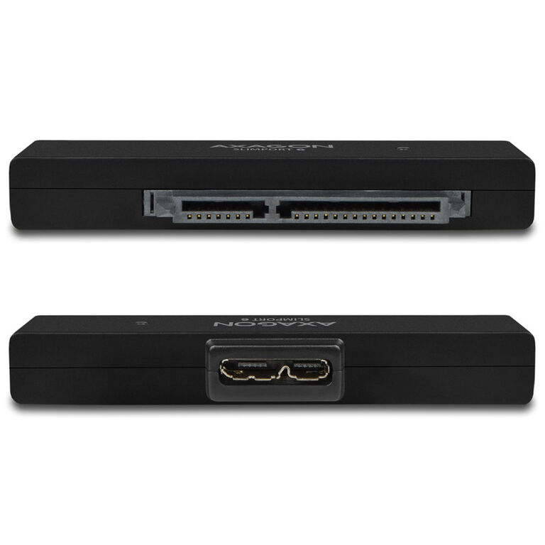 AXAGON ADSA-1S6 SLIMPort6 Adapter, USB 3.0, 2.5" SSD/HDD, SATA 6G - with Case image number 3