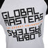 Global Masters T-Shirt GM Text - white (S) image number null