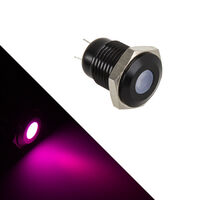Lamptron Vandalism-protected LED - purple, black casing