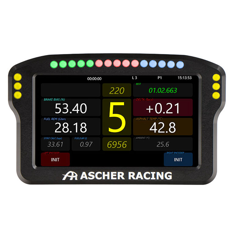Ascher Racing Dashboard 5" image number 1