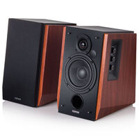 Edifier R1700BT 2.0 Bluetooth bookshelf speakers (pair) - black/brown