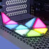 Corsair iCUE LC100 Case Accent Lighting Panels - Mini Triangle - 9x Tile Starter Kit image number null