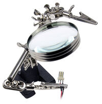 InLine Third Hand with Magnifying Glass