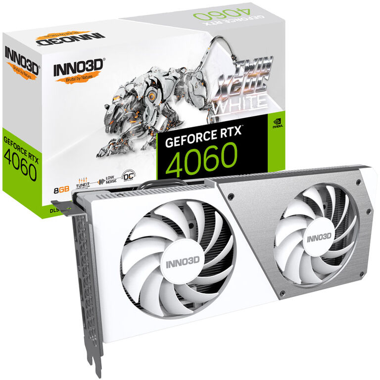 INNO3D GeForce RTX 4060 Twin X2 OC White, 8192 MB GDDR6 image number 0