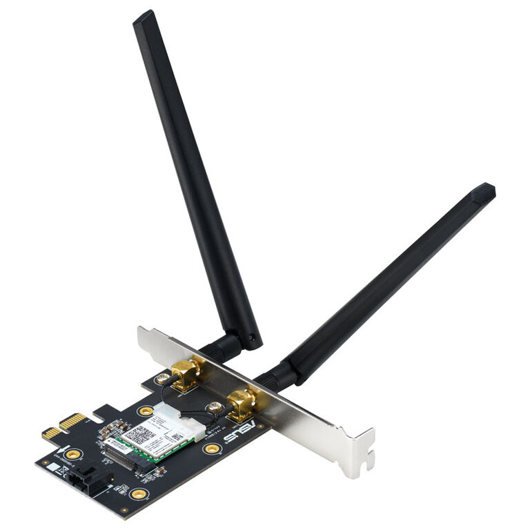 ASUS PCE-AX3000 BT 5.0 Wireless LAN Adapter, 2.4GHz/5GHz WLAN - PCIe x1 image number 1