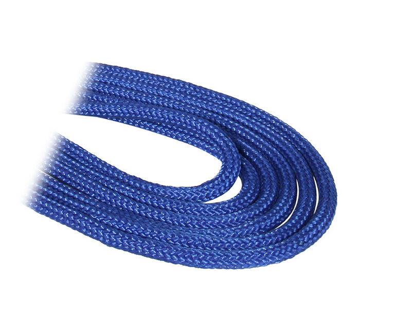 BitFenix 3-Pin Verlängerung 60cm - sleeved blau/schwarz image number 2