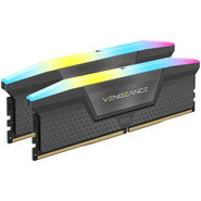 Corsair Vengeance RGB, DDR5-6000, CL36, AMD EXPO - 32 GB Dual-Kit, Grau