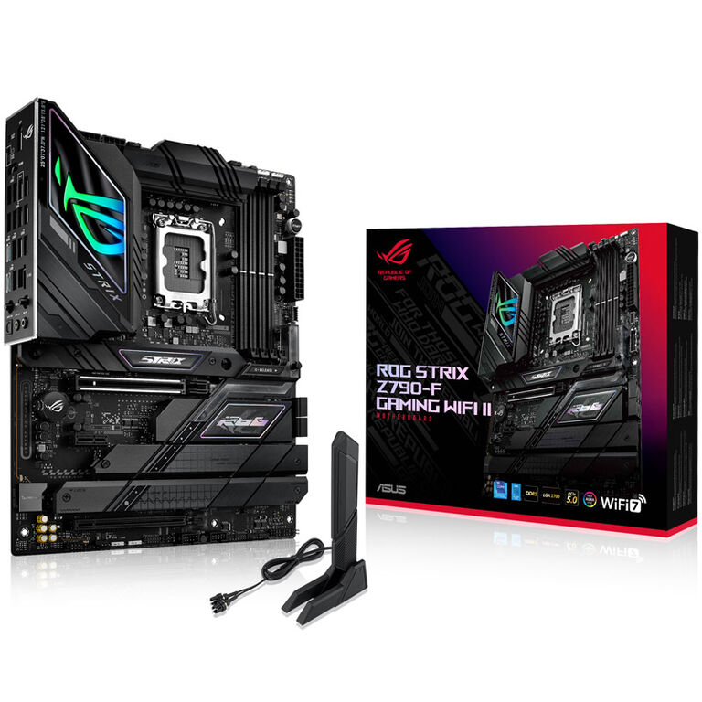 ASUS ROG Strix Z790-F Gaming WiFi II, Intel Z790 motherboard, Socket 1700, DDR5 image number 0