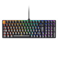 Glorious GMMK 2 Full-Size Keyboard - Fox switches, DE-Layout, black