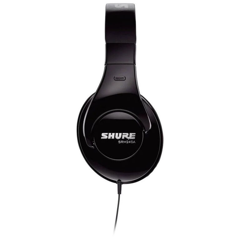 Shure SRH240A Headphones - black image number 2
