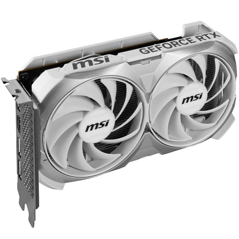MSI GeForce RTX 4060 Ventus 2X White 8G OC, 8192 MB GDDR6 image number 5