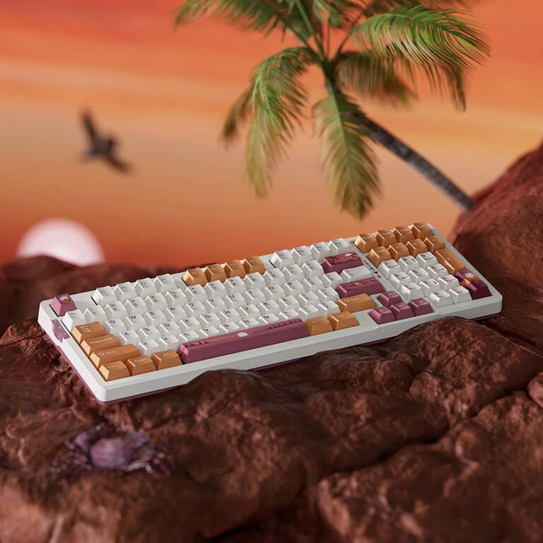 VGN V98Pro V2 Gaming Keyboard, Blueberry Ice Cream - Twilight (US) image number 3
