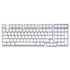 VGN V98 V2 Gaming Keyboard, Numbani Switch - white (US) image number null