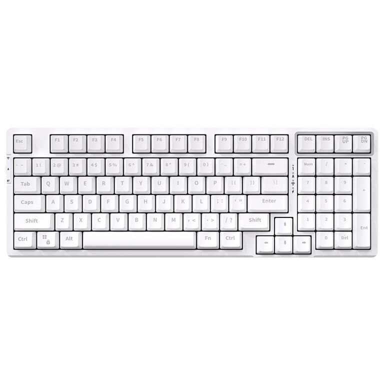 VGN V98 V2 Gaming Keyboard, Numbani Switch - white (US) image number 0