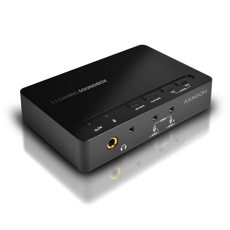 AXAGON ADA-71 Soundbox, USB 2.0 sound card, 7.1, SPDIF image number 0