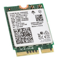 Intel Dual-Band Wireless-AC 9560, WLAN + Bluetooth 5.1 Adapter - M.2/E-key, CNVi