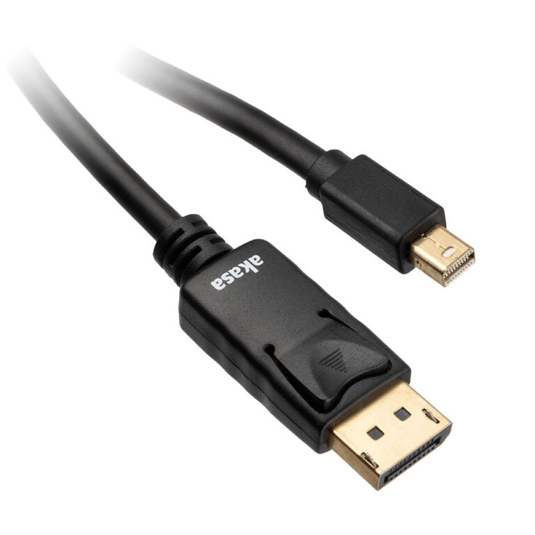 Akasa Mini DisplayPort to DisplayPort 1.4 Cable - 2m image number 0