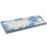 Varmilo VEA109 Sea Melody Gaming Keyboard, MX-Brown, white LED