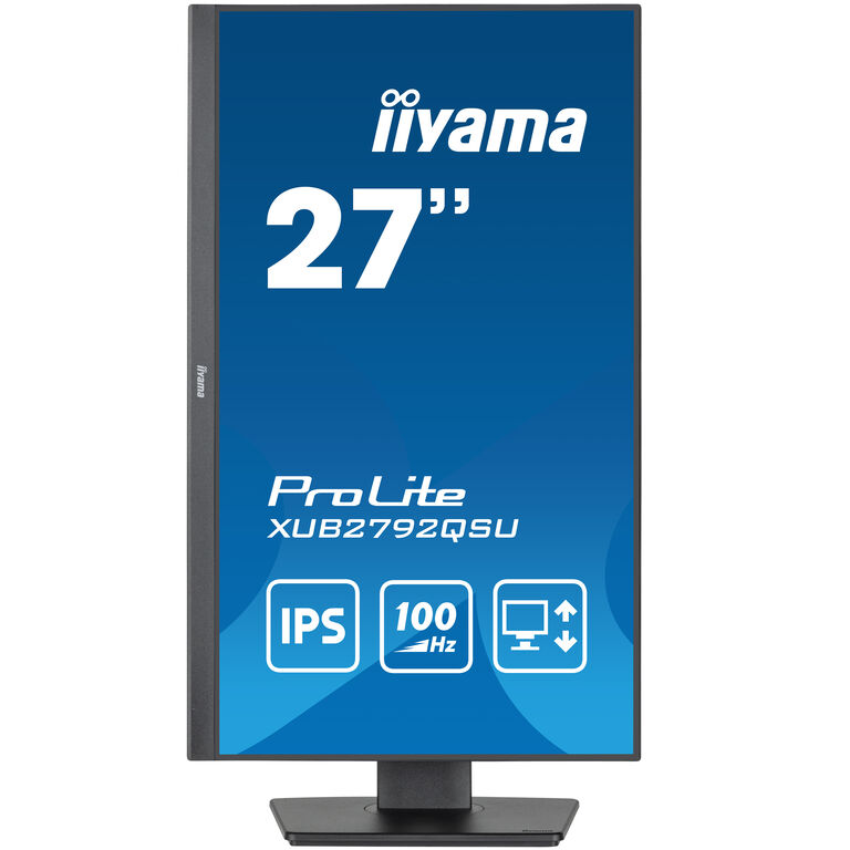 iiyama ProLite XUB2792QSU-B6, 68.6 cm (27 inches) 100 Hz, FreeSync, IPS - DP, HDMI, USB image number 2