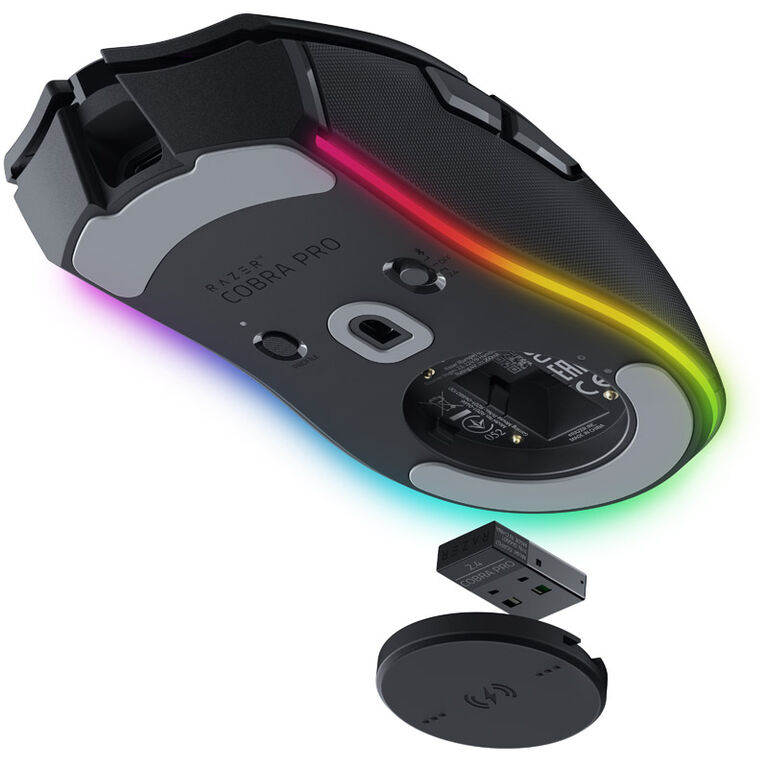 Razer Cobra Pro Gaming Maus, USB/Bluetooth - schwarz image number 4