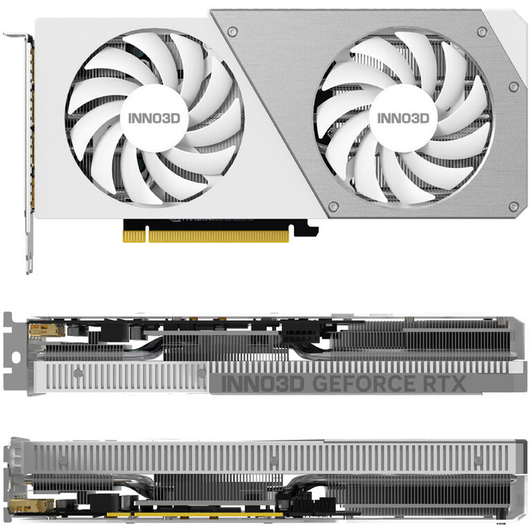 INNO3D GeForce RTX 4070 Super Twin X2 OC White, 12288 MB GDDR6X image number 2