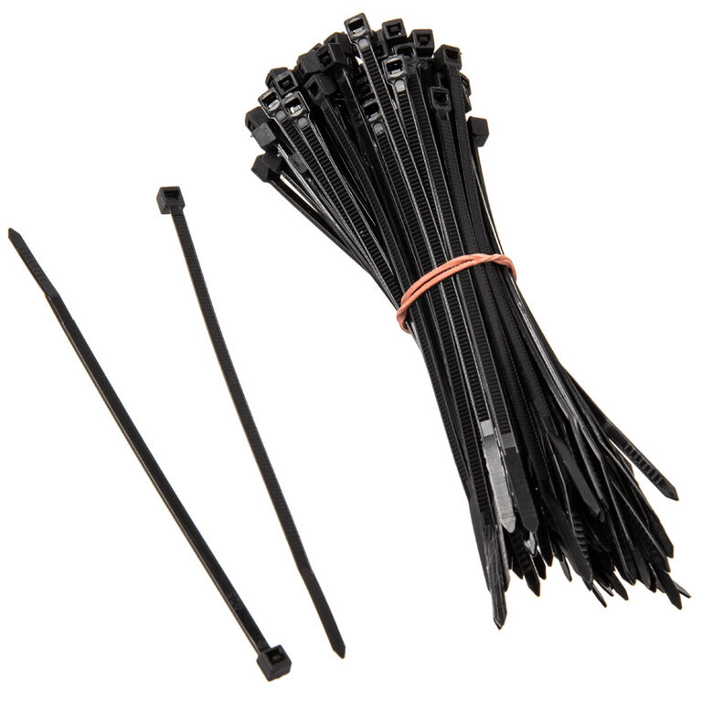 InLine Cable Tie Set 100 Pieces - Black image number 0