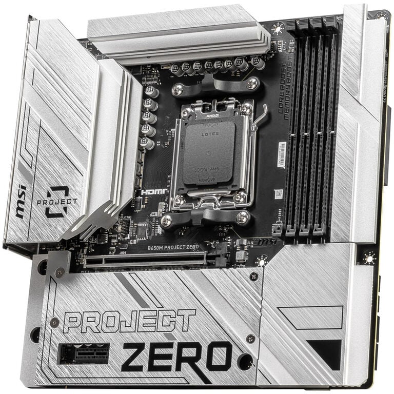 MSI Pro B650M Project Zero, AMD B650 Motherboard - Socket AM5, DDR5 image number 6