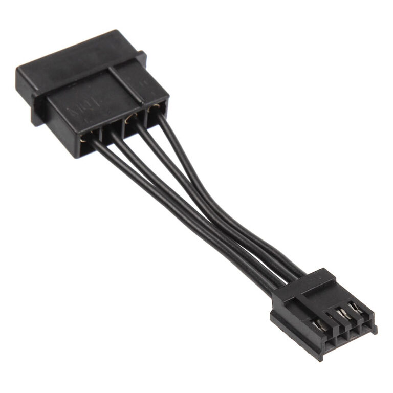 Kolink adapter power cable from 4-pin Molex to Floppy - black, 5cm image number 0