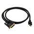 InLine HDMI to DVI Adapter Cable High Speed, black - 1.5m image number null