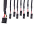 Alphacool Front I/O Cable Kit USB 2.0 - 2Pin image number null