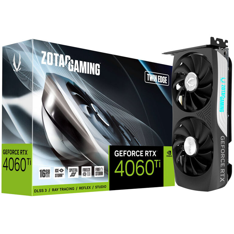 ZOTAC Gaming GeForce RTX 4060 Ti Twin Edge, 16384 MB GDDR6 image number 0